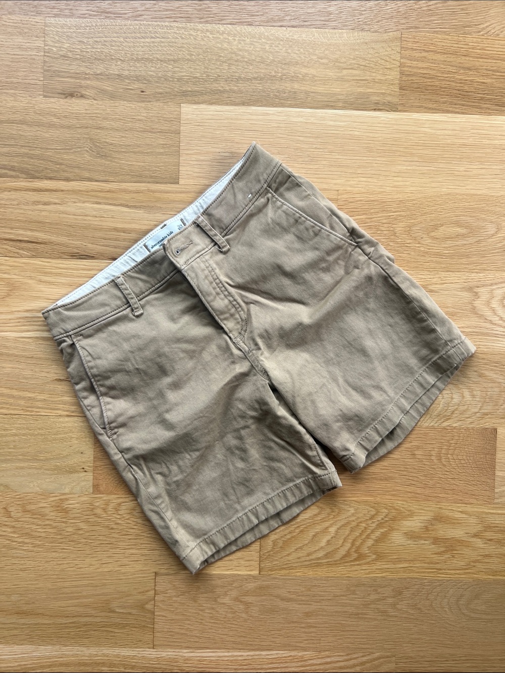 abercrombie kids Khaki Chino Shorts